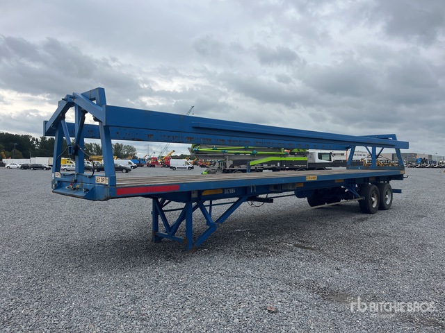 1998 Houcon Cargo Systems DAS-G-13 Flatbed Trailer
