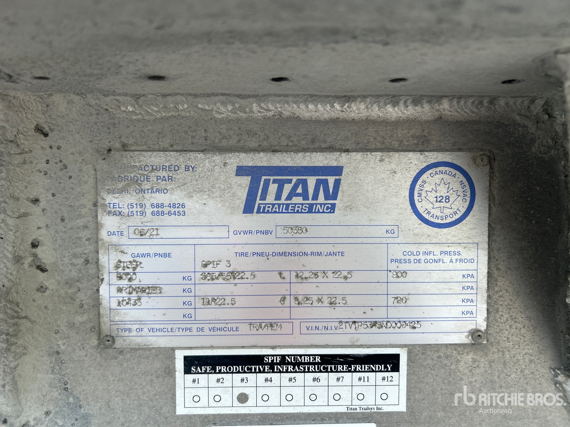 2022 Titan 53 ft x 102 in Quad/A Open-Top
