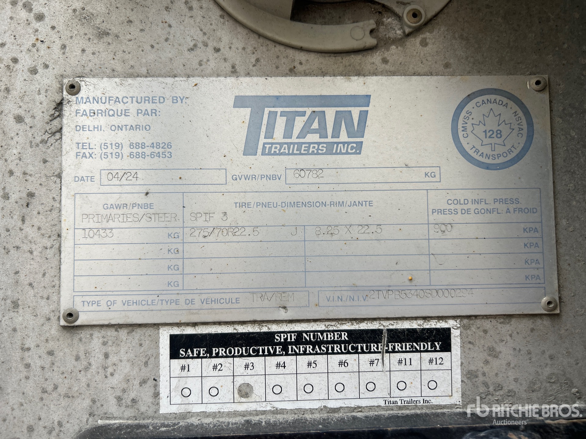 2025 Titan 53 ft x 102 in Quad/A Belly Ope ...