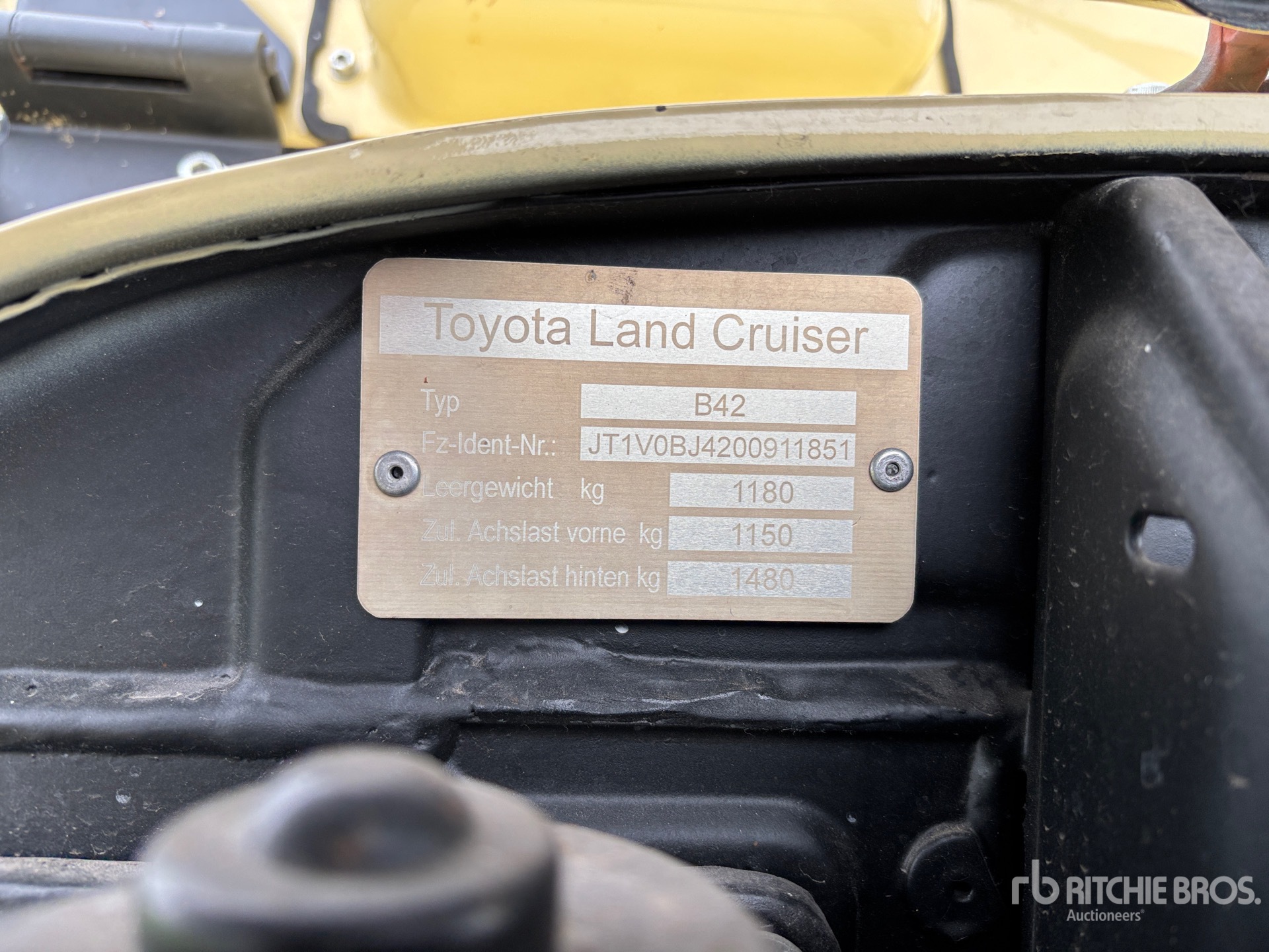 1982 Toyota LANDCRUISER BJ4