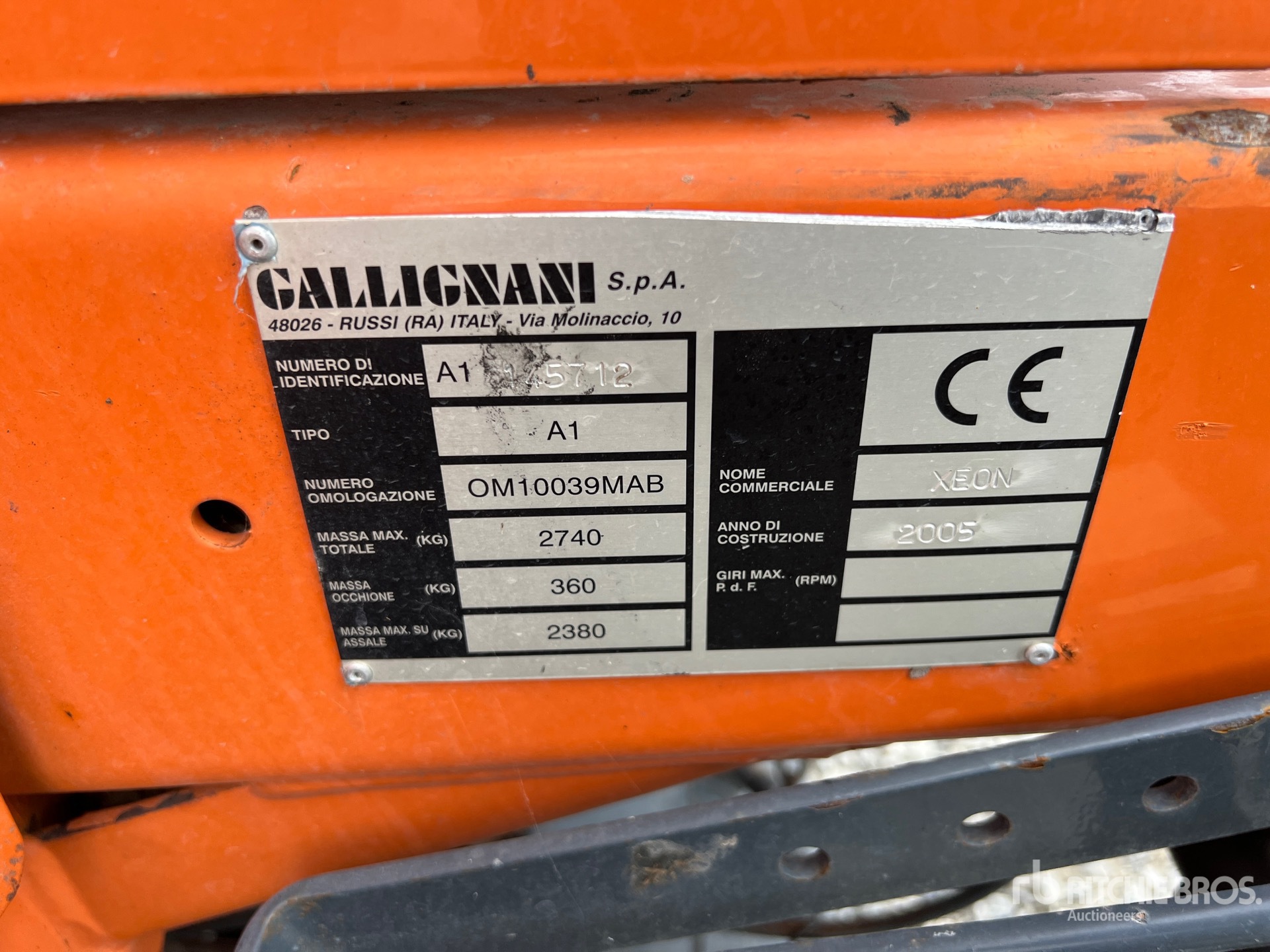 2005 Gallignani XEON