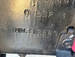 General Appearance with Frame Stamp Serial Number/VIN Photo