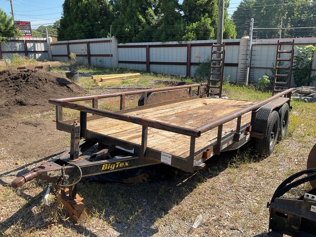 2011 Big Tex 7000 lb 16 ft T/A Equipment Trailer