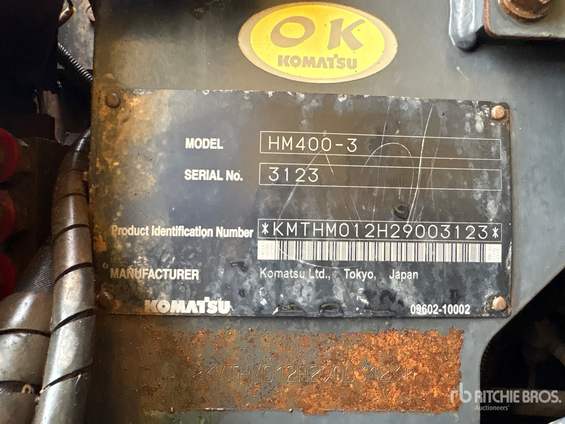 2012 Komatsu HM400-3