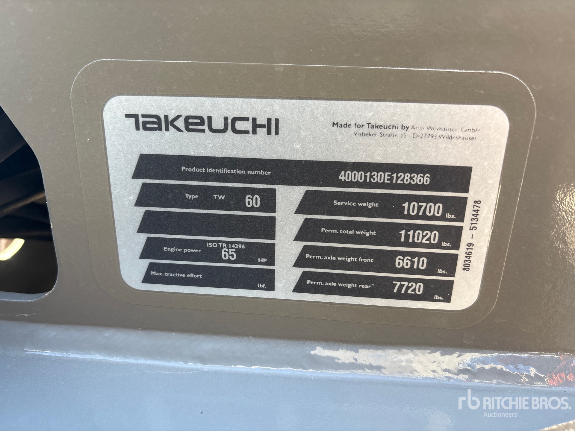 Takeuchi TW60C2HS