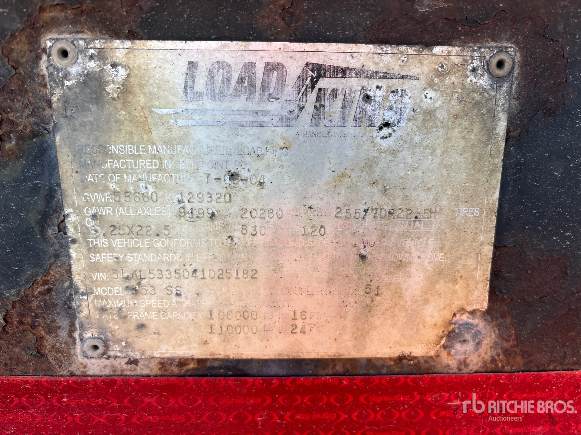 2004 Load King  553SS