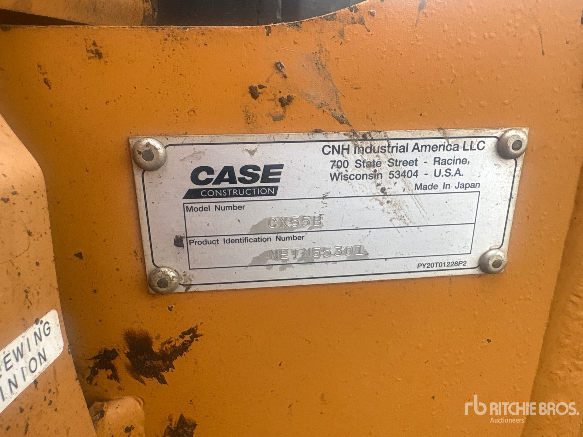 2014 Case CX55B