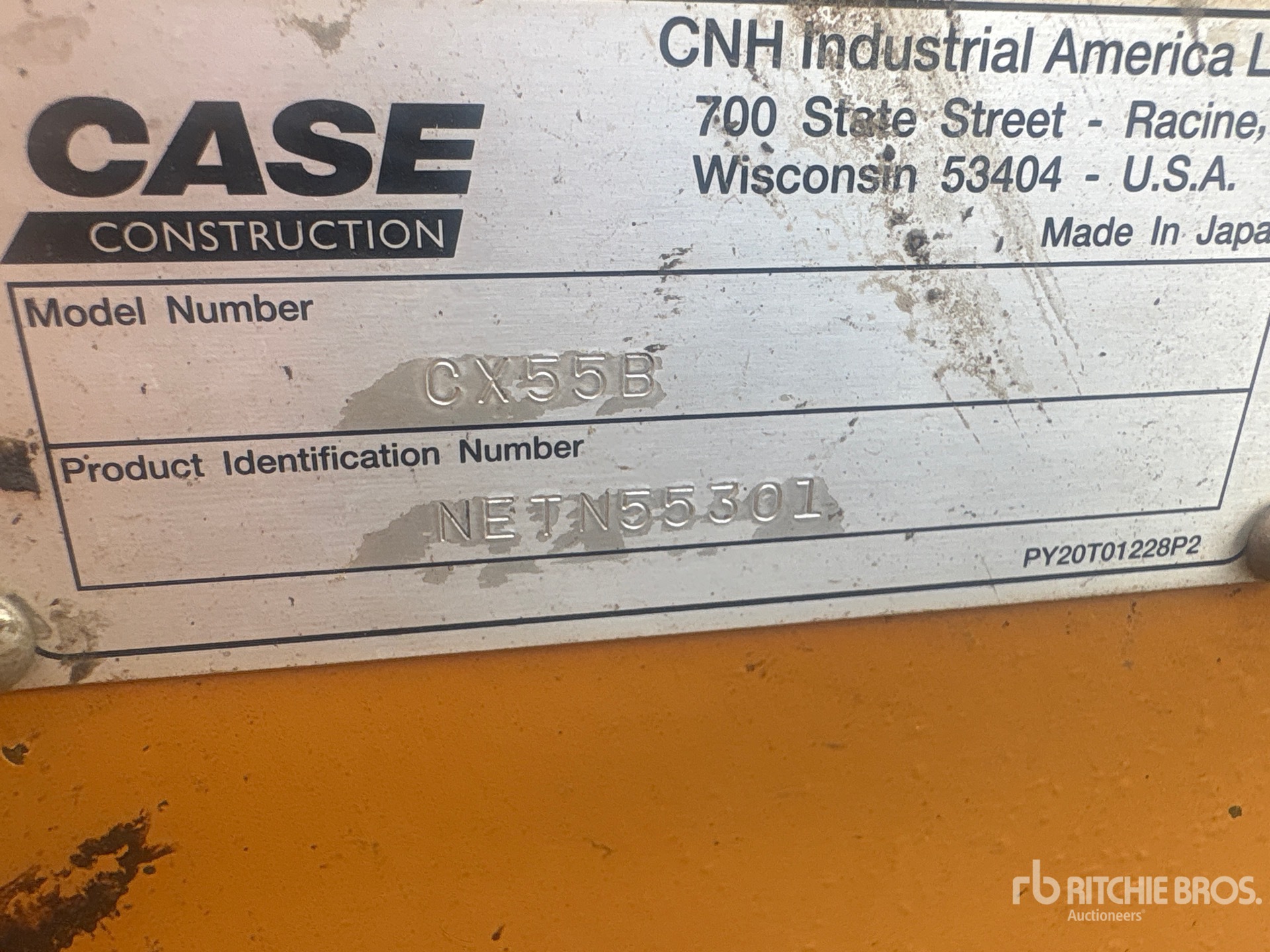 2014 Case CX55B
