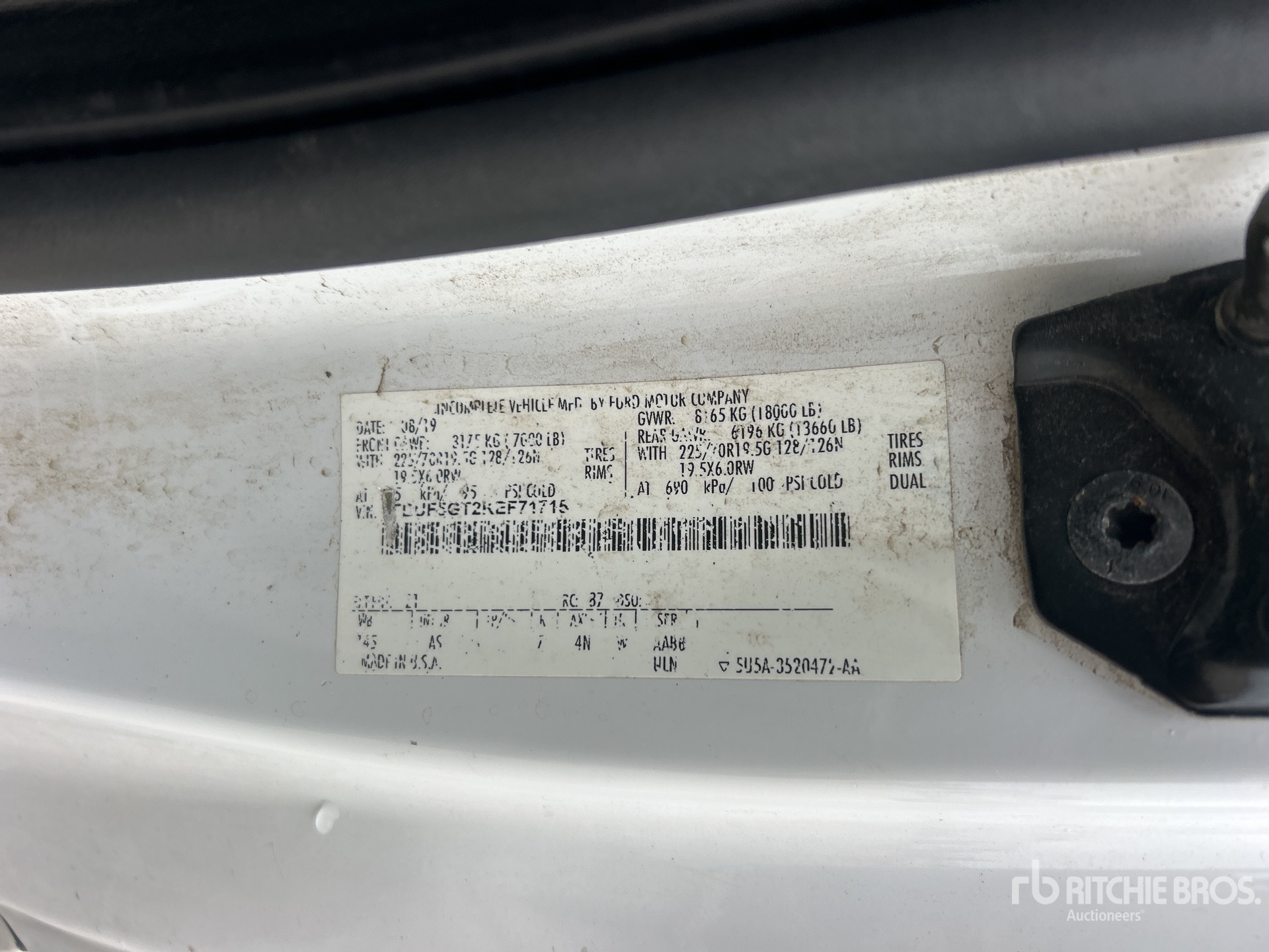 2019 Ford F-550