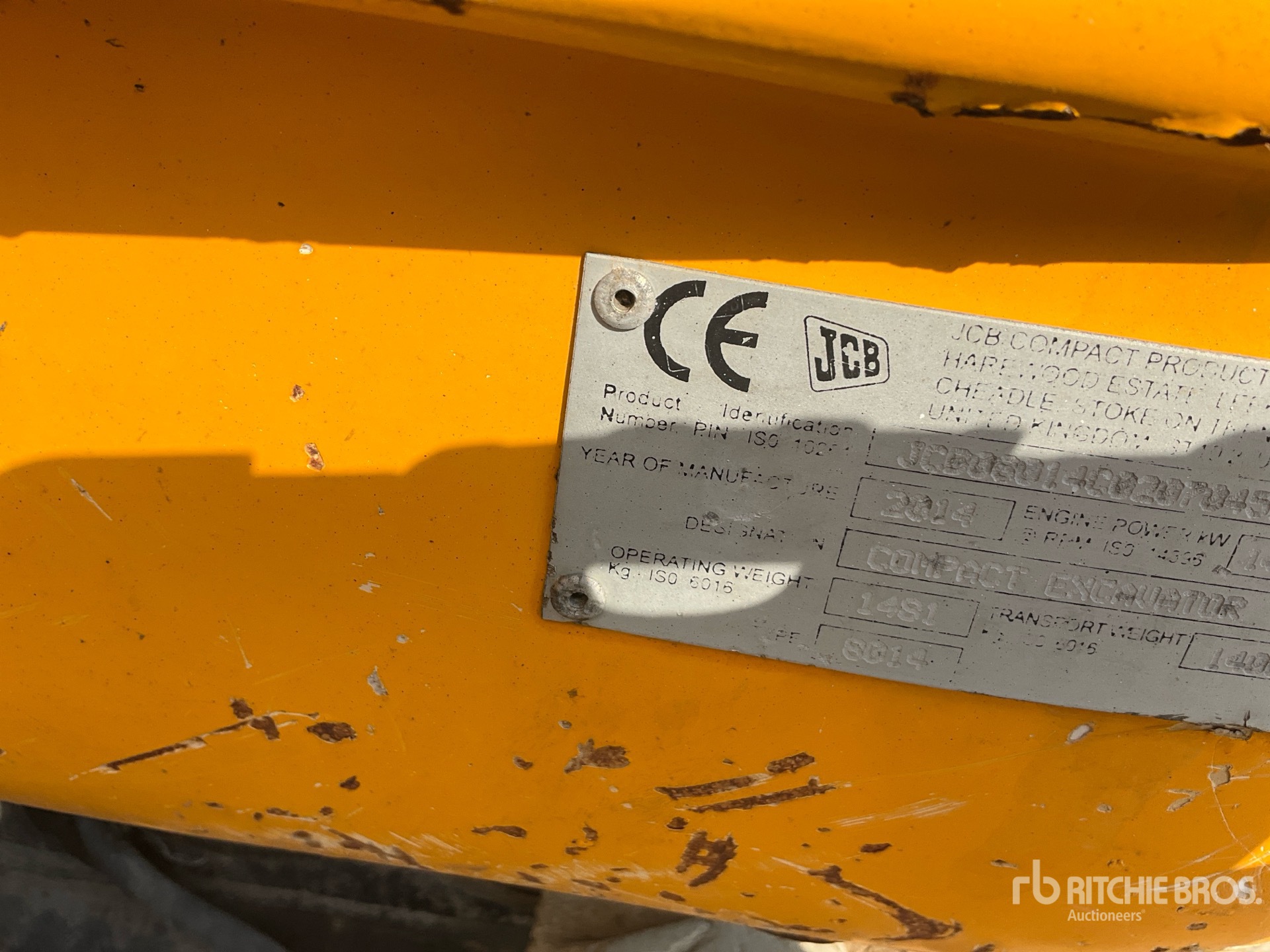 2014 JCB 8014 CTS