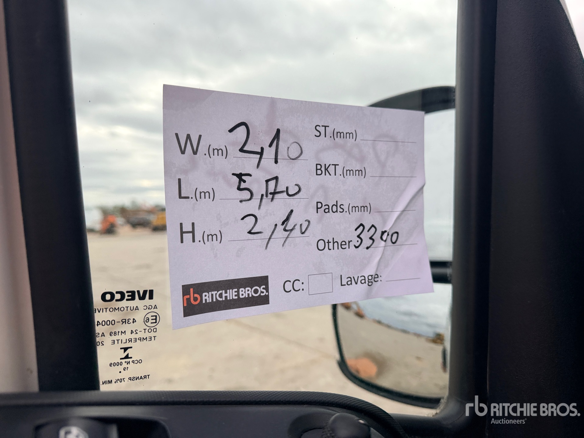 2020 Iveco 35C16