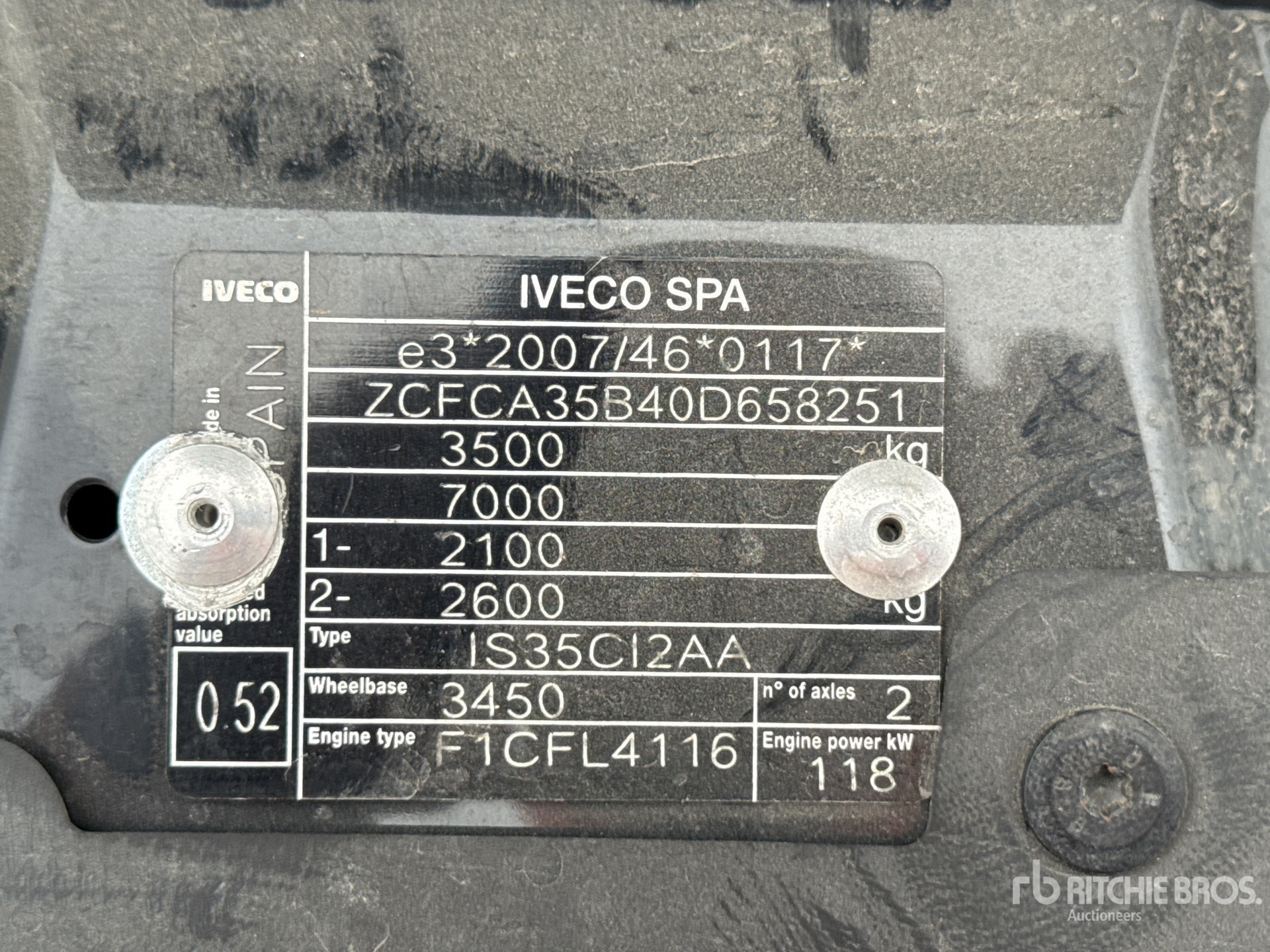 2020 Iveco 35C16