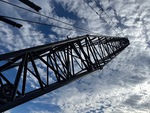 Crane Superstructure with Boom Length
