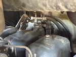 Engine with A/C Compressor
