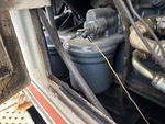 Engine with Oil Leaks