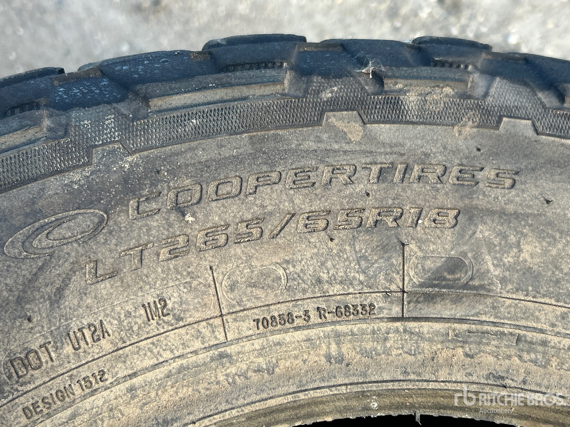 Cooper QUANTITY OF (4) 265/65R18