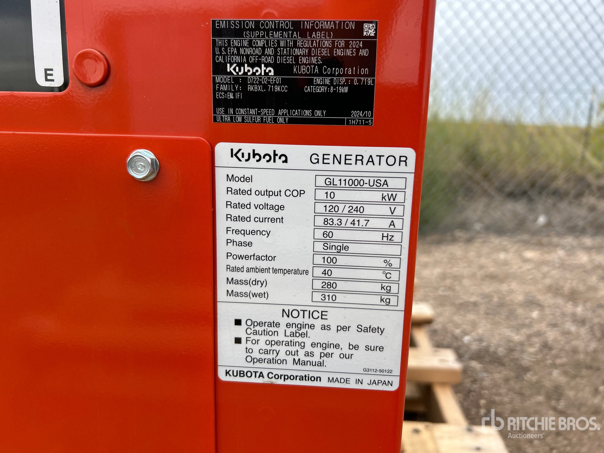 Kubota GL11000-USA