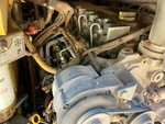 Engine with Fuel Leaks