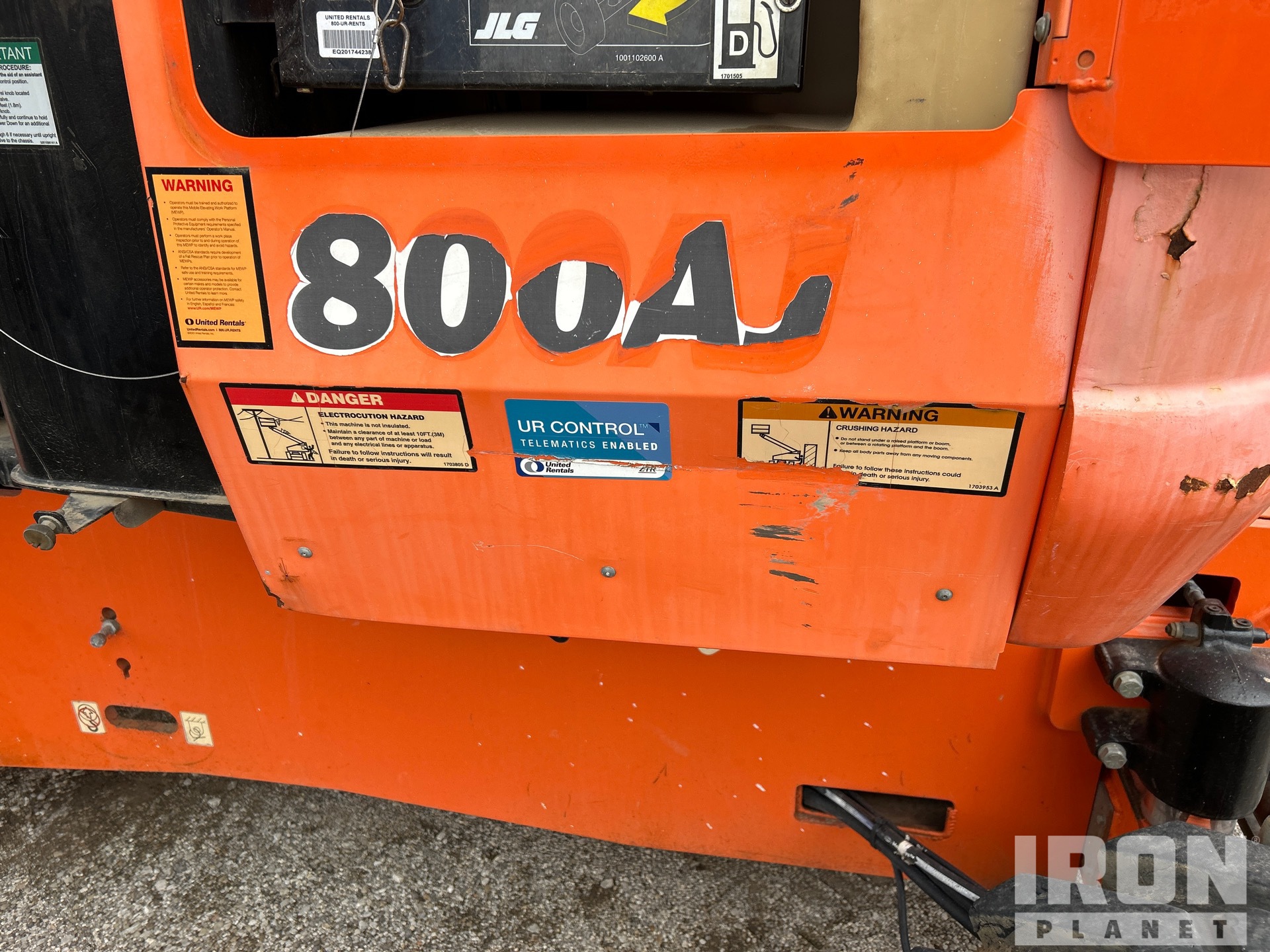 2016 JLG 800 AJ
