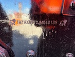 General Appearance with Frame Stamp Serial Number/VIN Photo