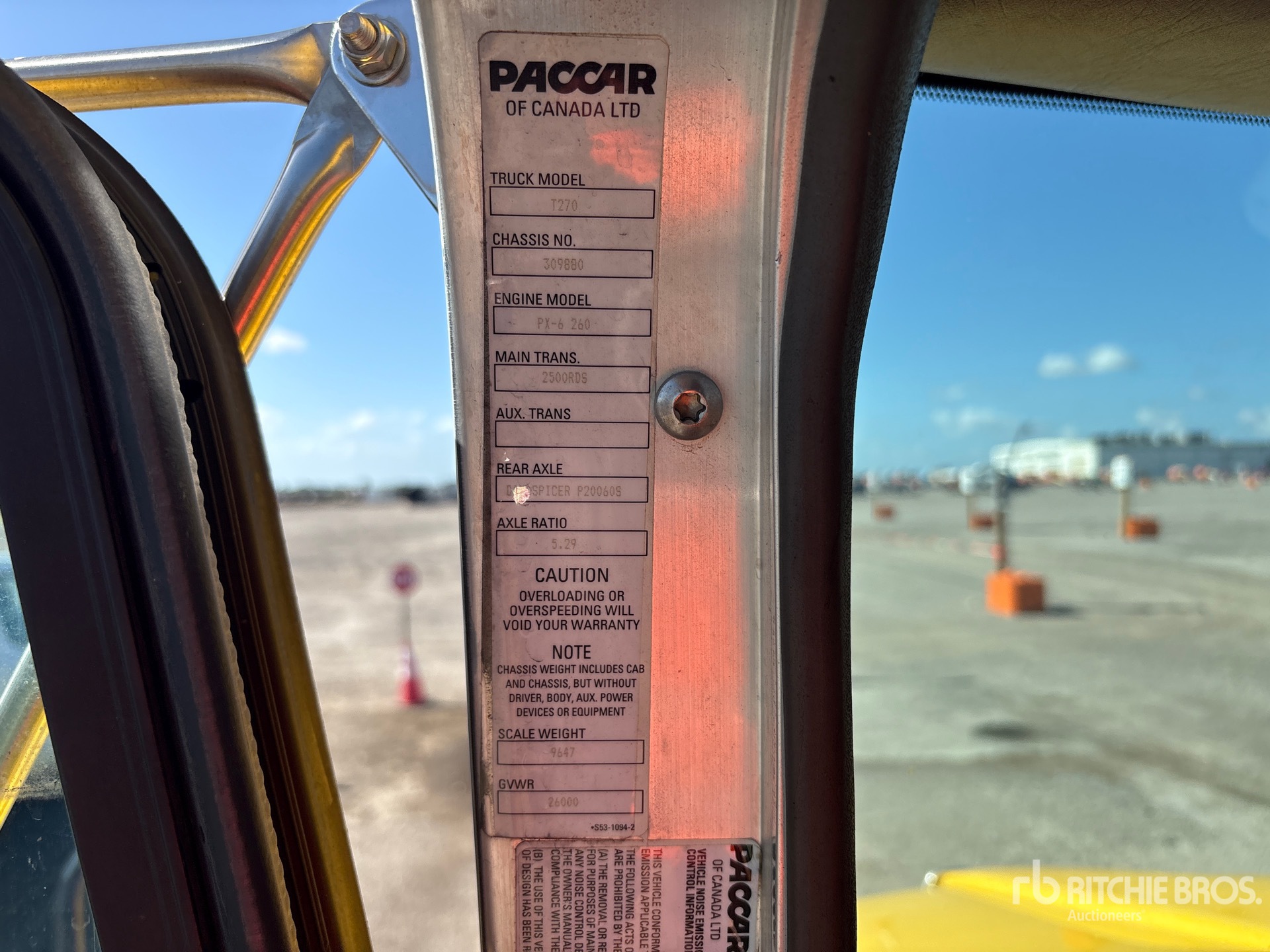 2012 Kenworth T270