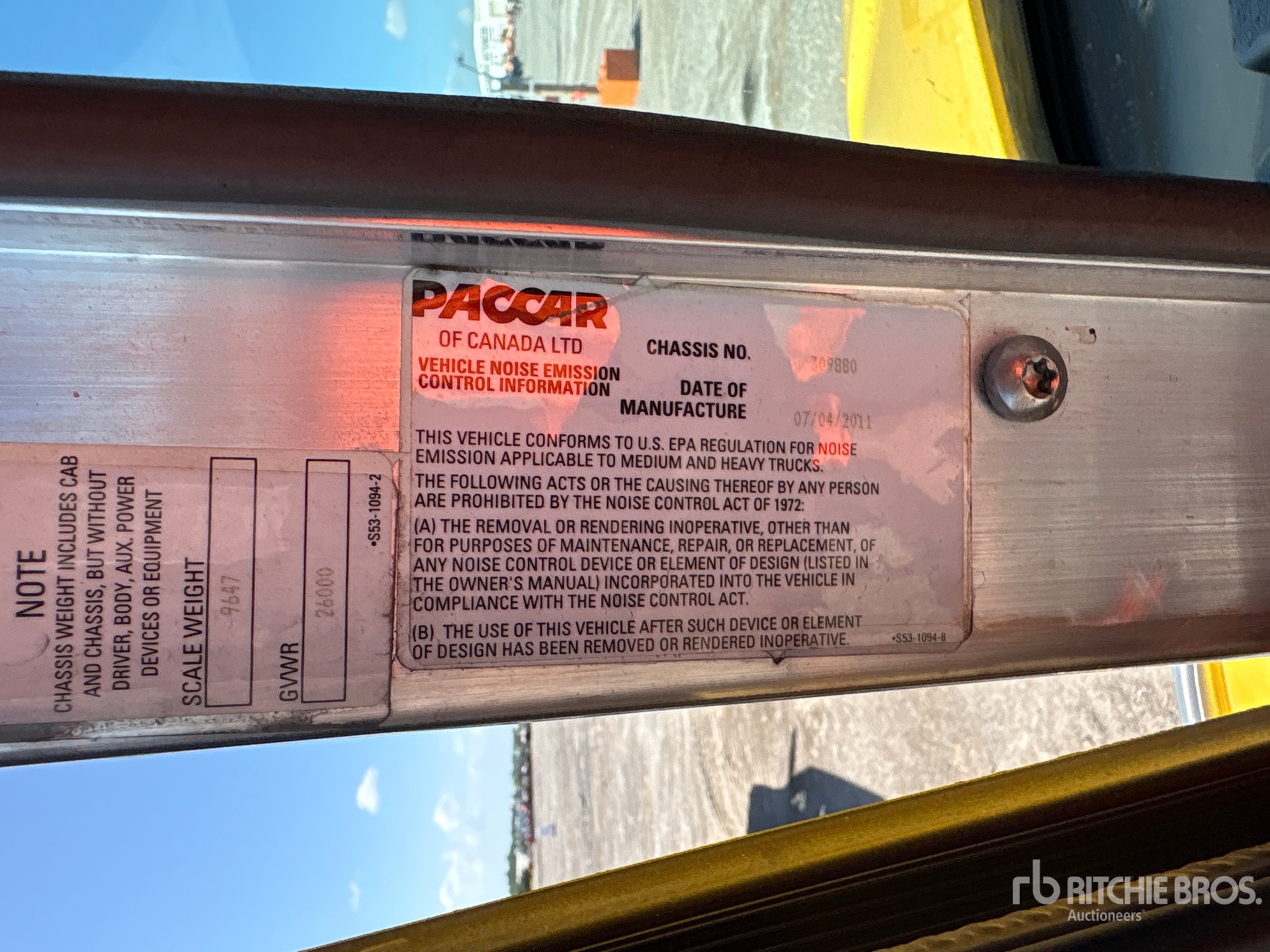 2012 Kenworth T270