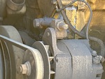 Engine with A/C Compressor