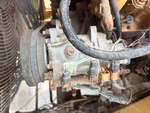 Motor with A/C Compressor