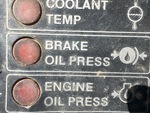 Control Station with Engine Oil Pressure