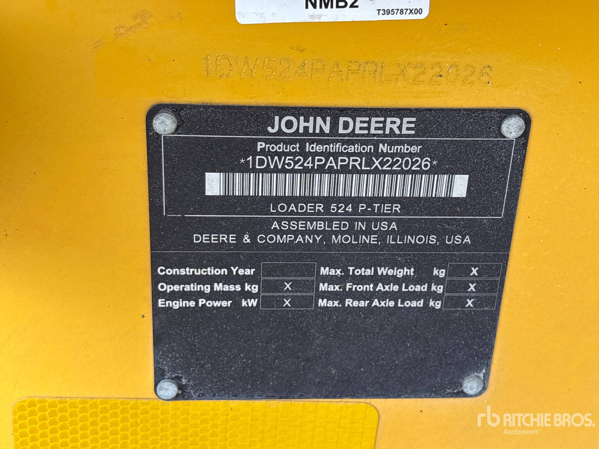 2024 John Deere 524 P-TIER