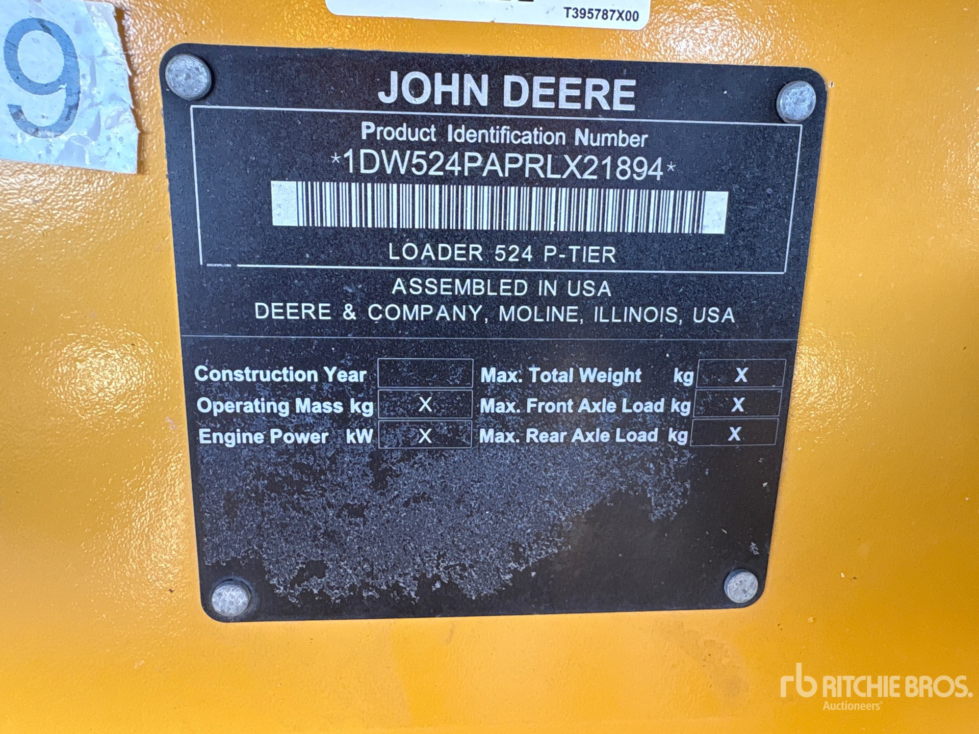 2024 John Deere 524 P-TIER