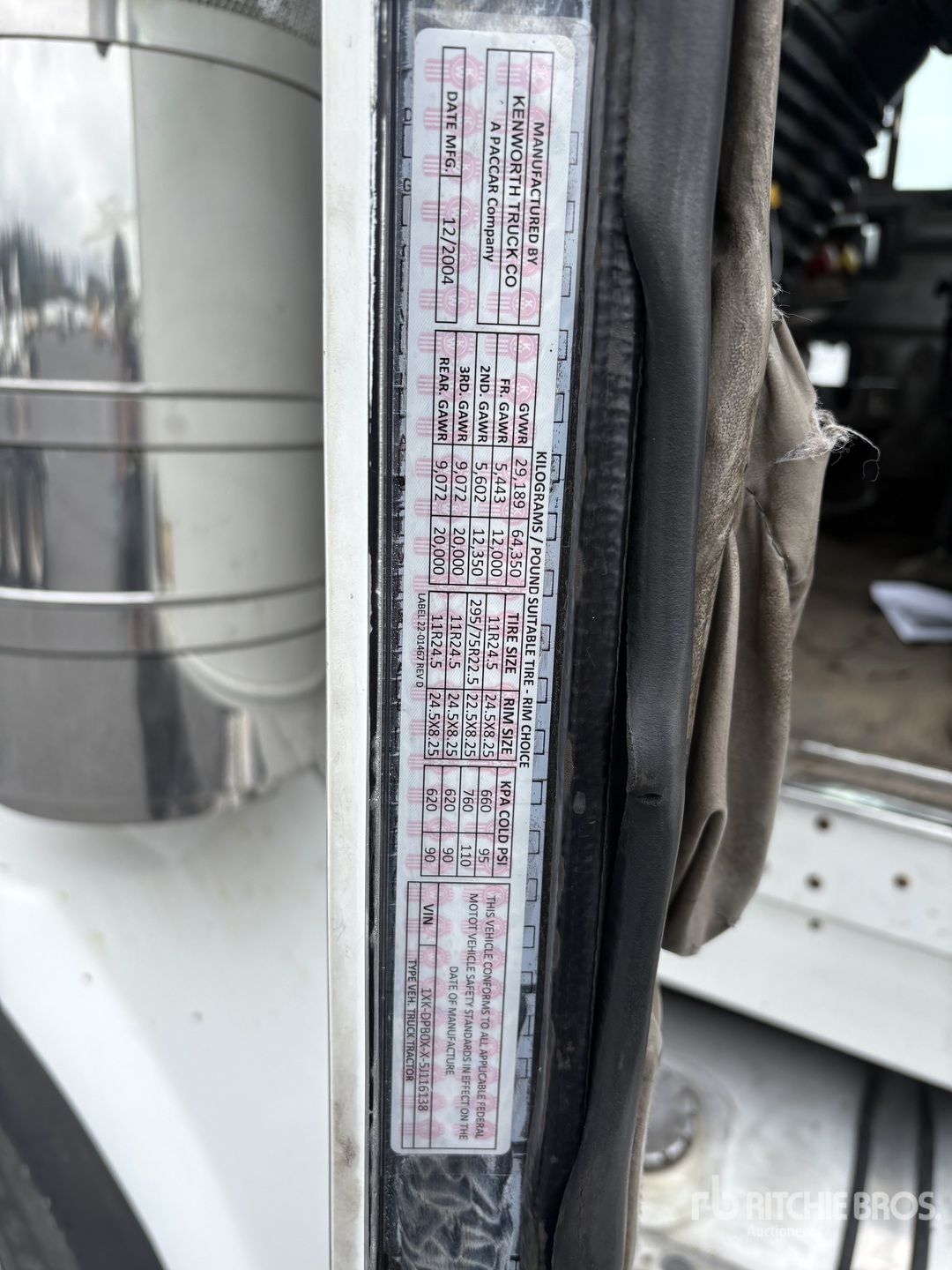 2005 Kenworth T800