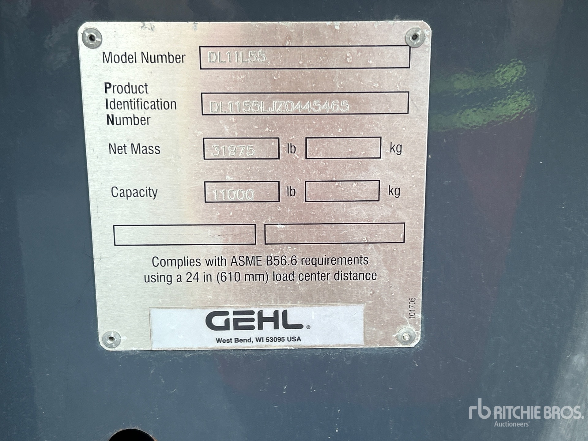 2008 Gehl DL11-55