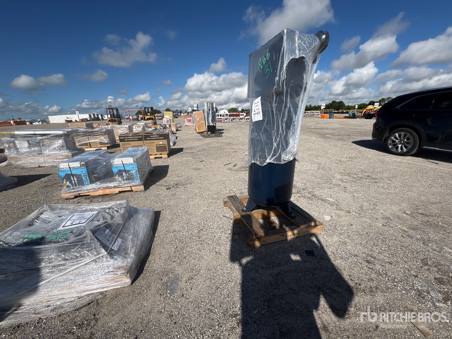 Campbell Hausfeld SKID-MOUNTED ELECTRIC 60 GAL