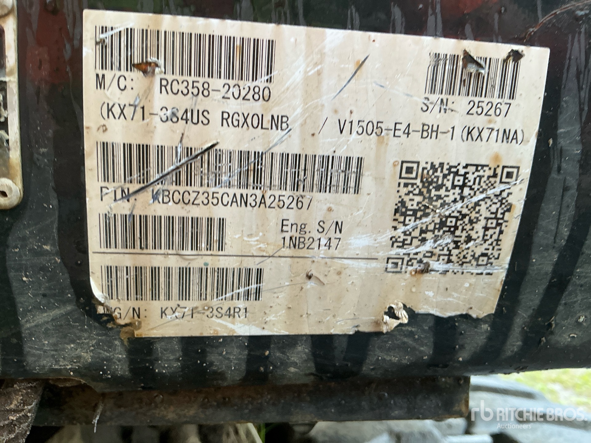 2022 Kubota KX71-3S