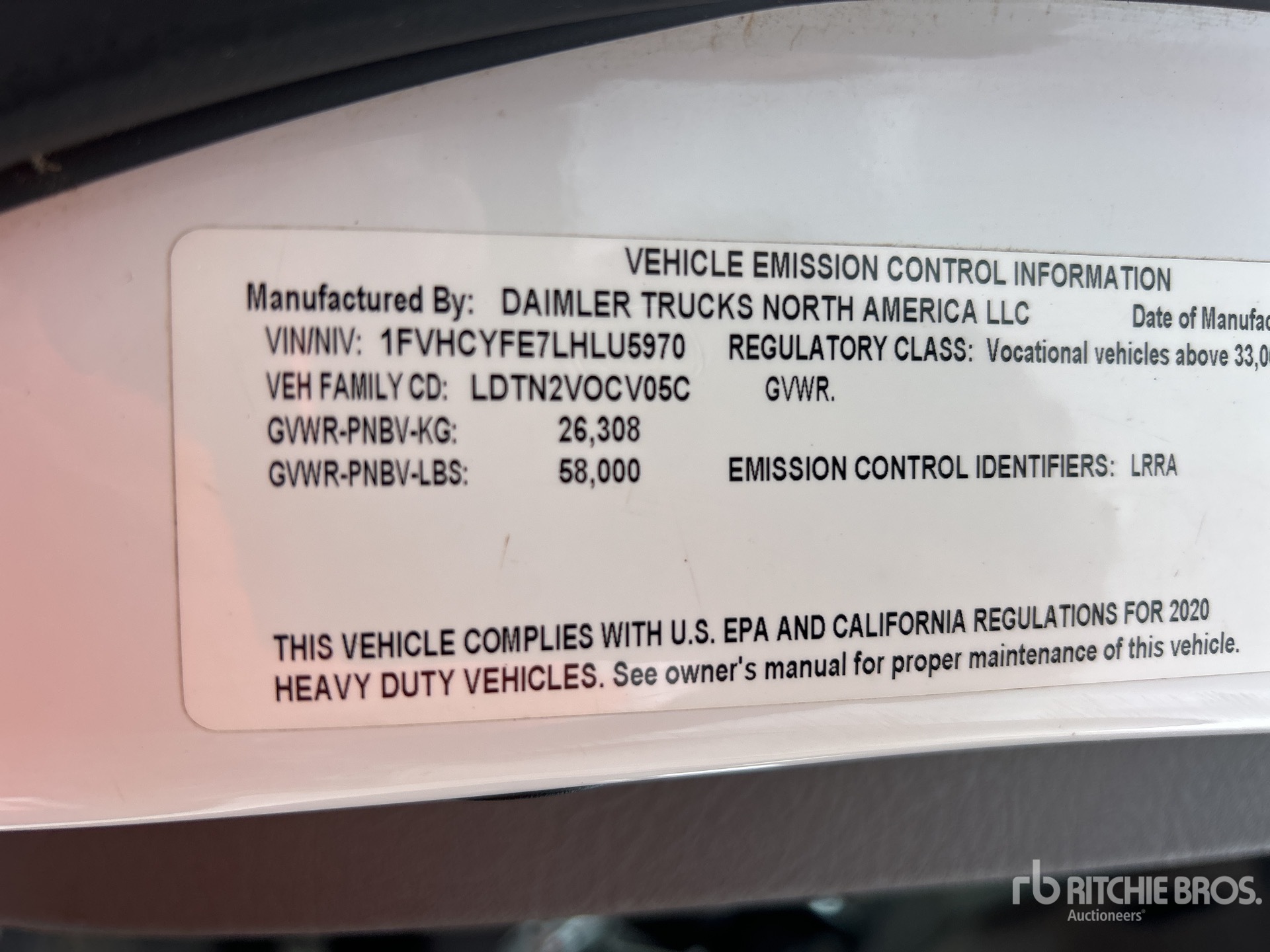 2020 Freightliner M2 106