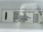 General Appearance with Motor Vehicle Safety Standards Label