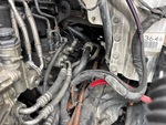 Engine with Air Compressor