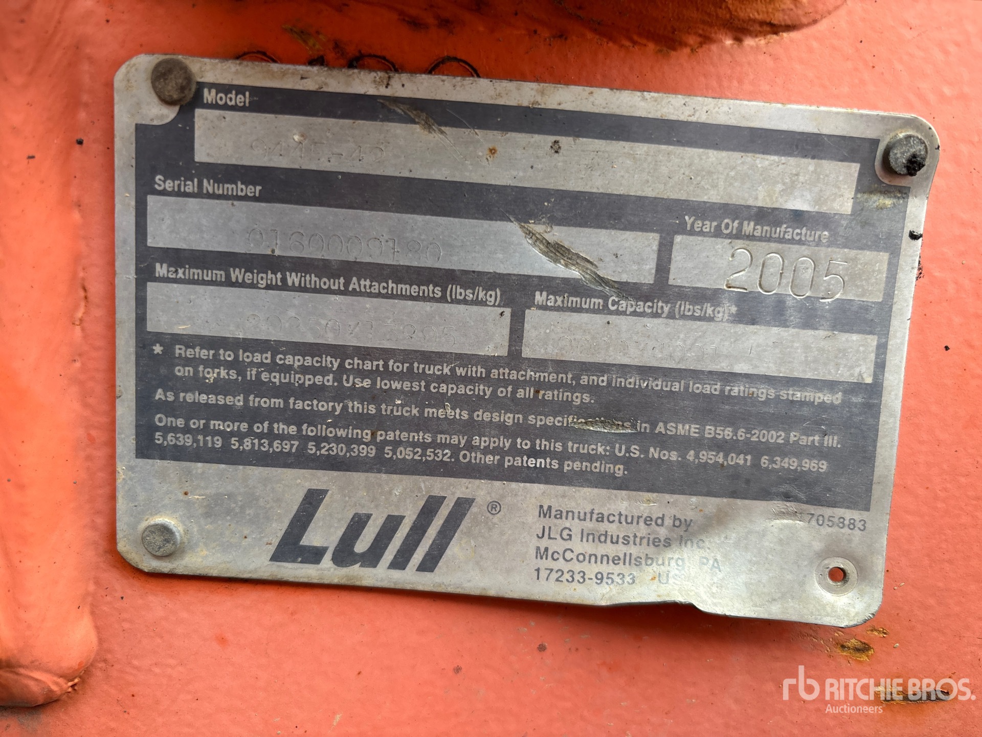 2005 Lull 944E-42