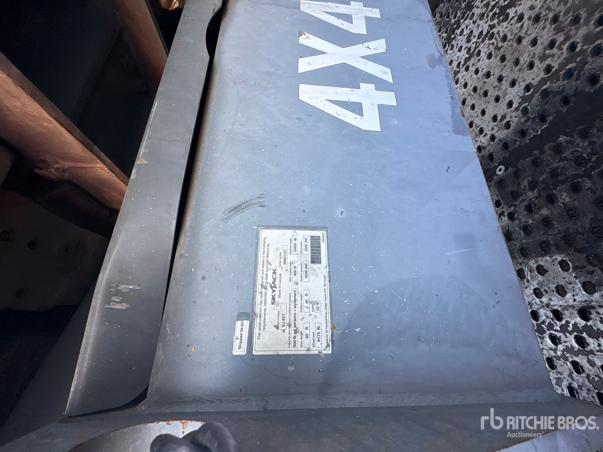 2014 Skyjack SJ45T