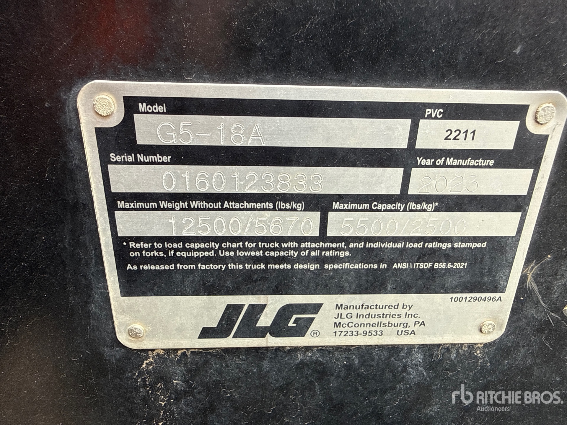 2023 JLG G5-18A