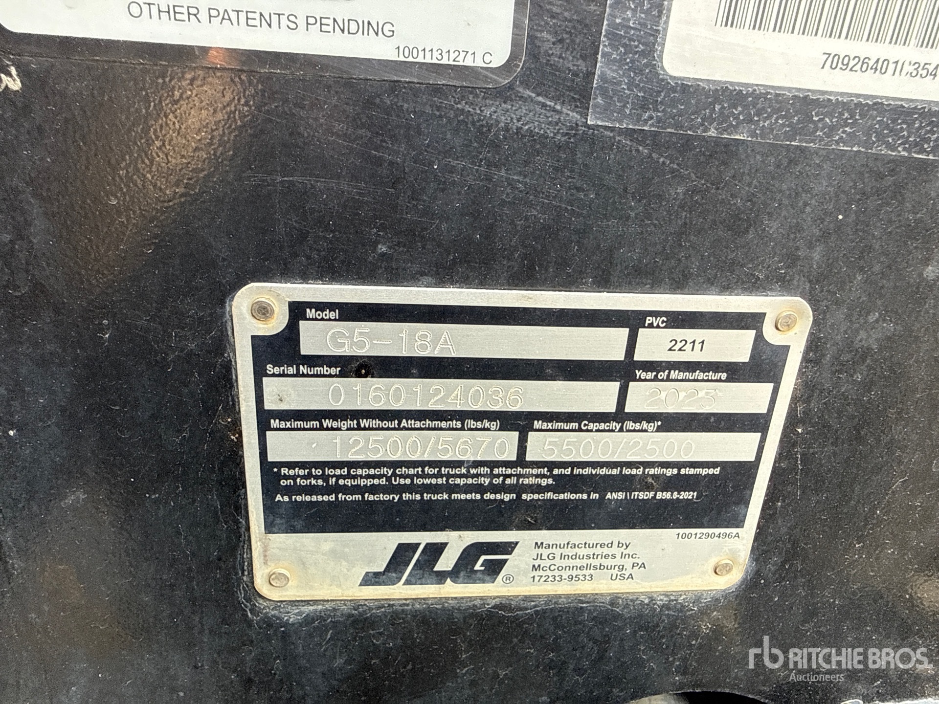 2023 JLG G5-18A