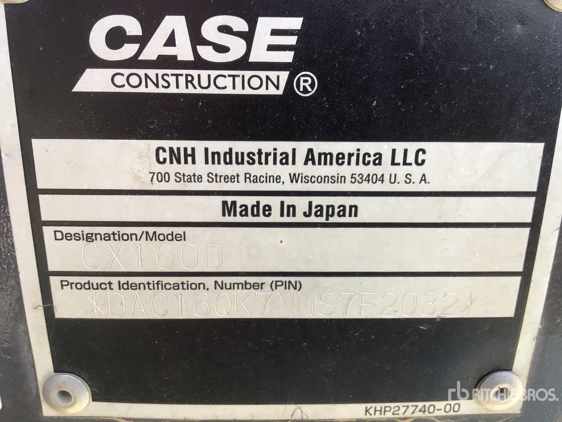 2022 Case CX160D
