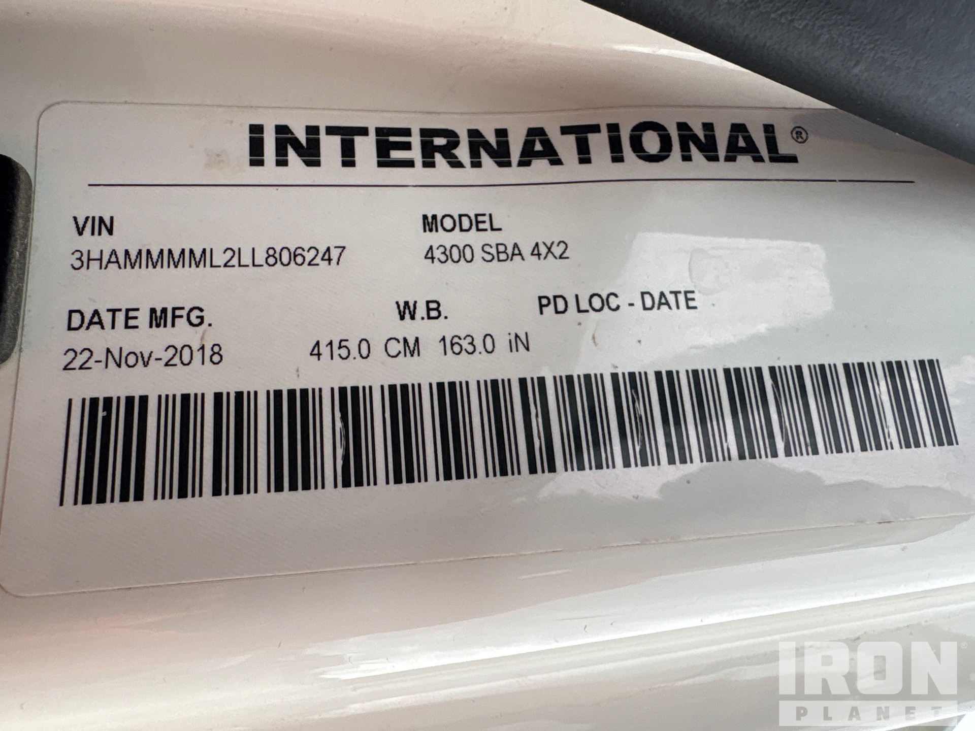 2020 International 4300