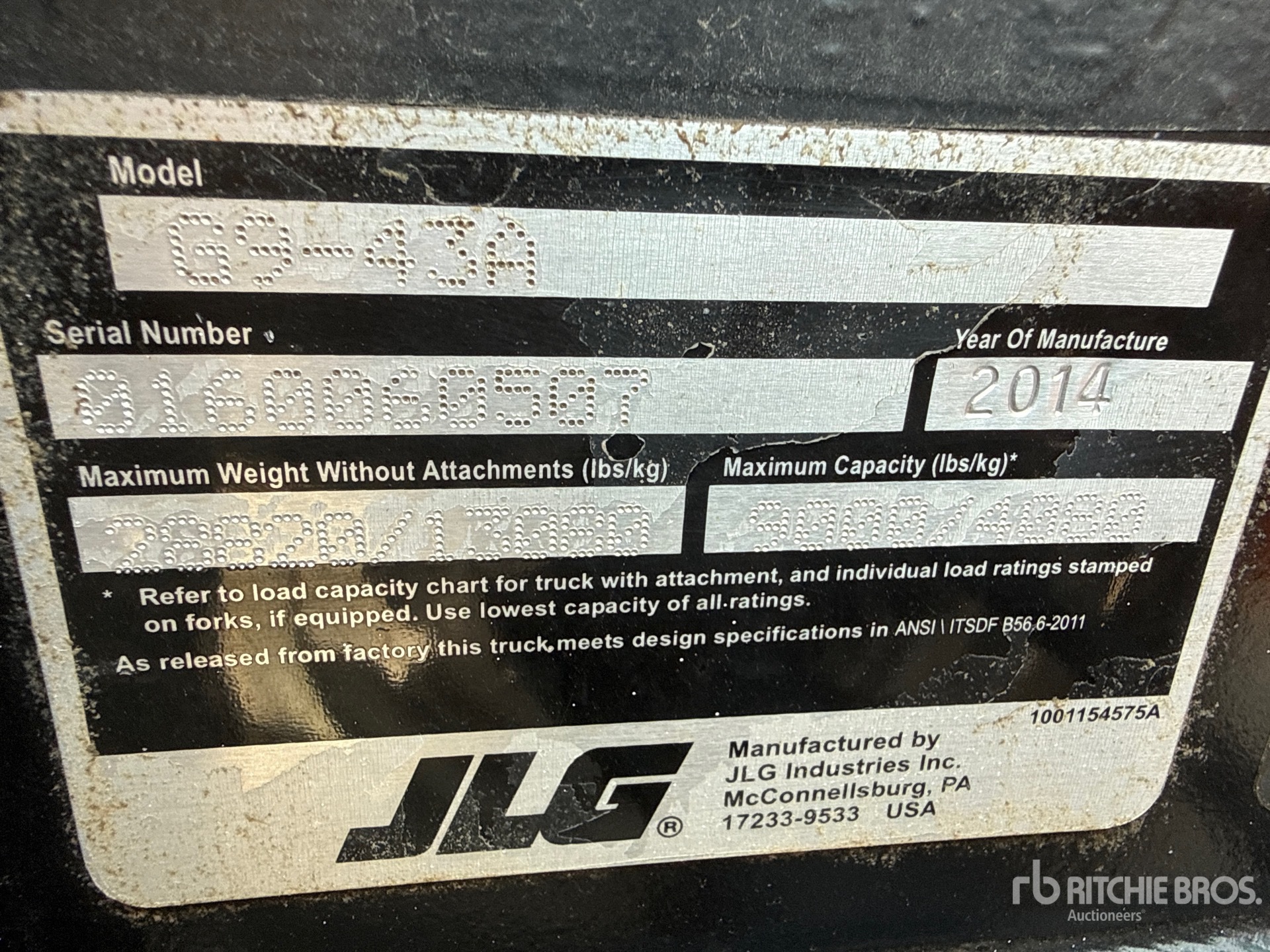 2014 JLG G9-43