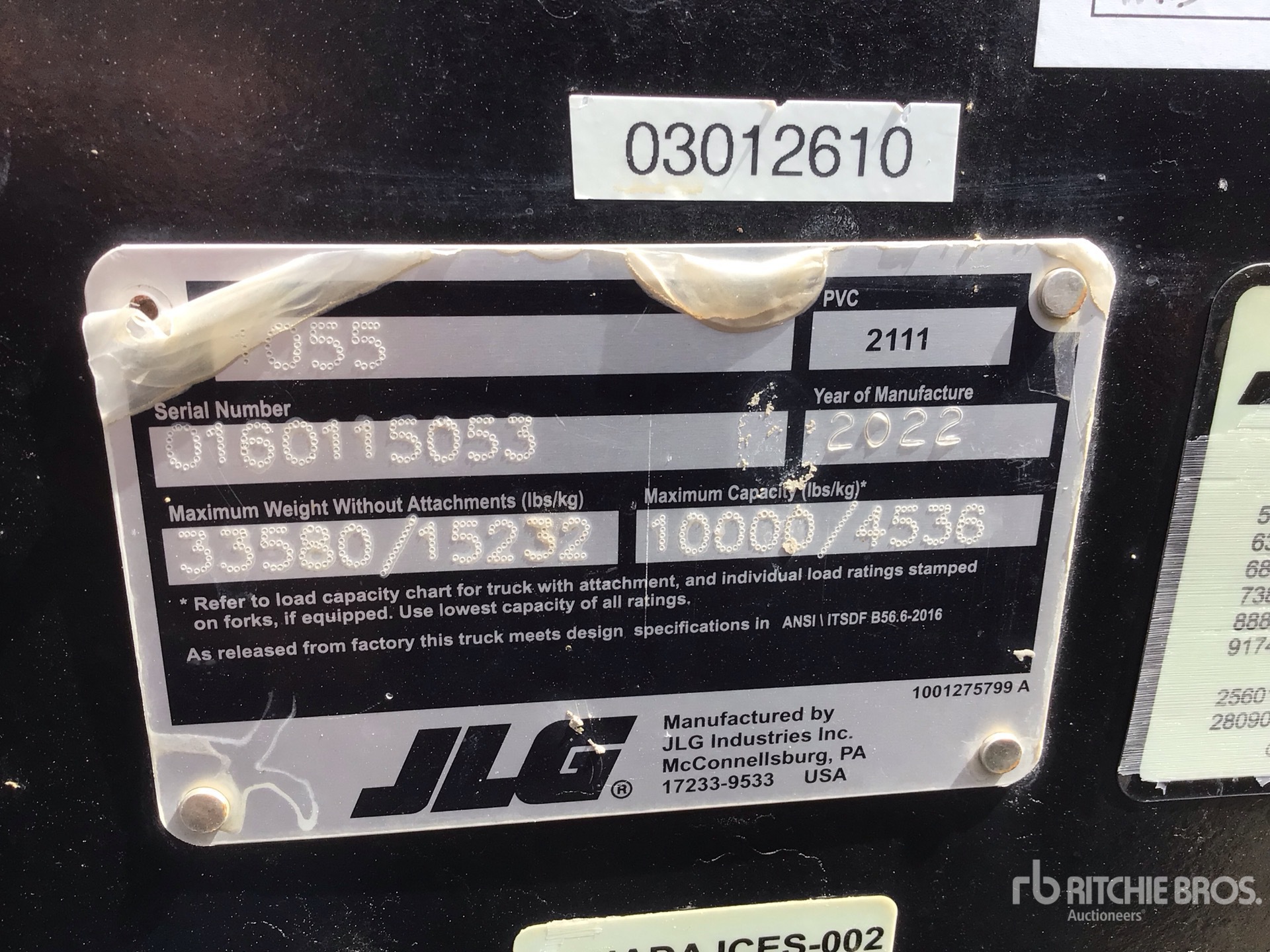 2022 JLG 1055