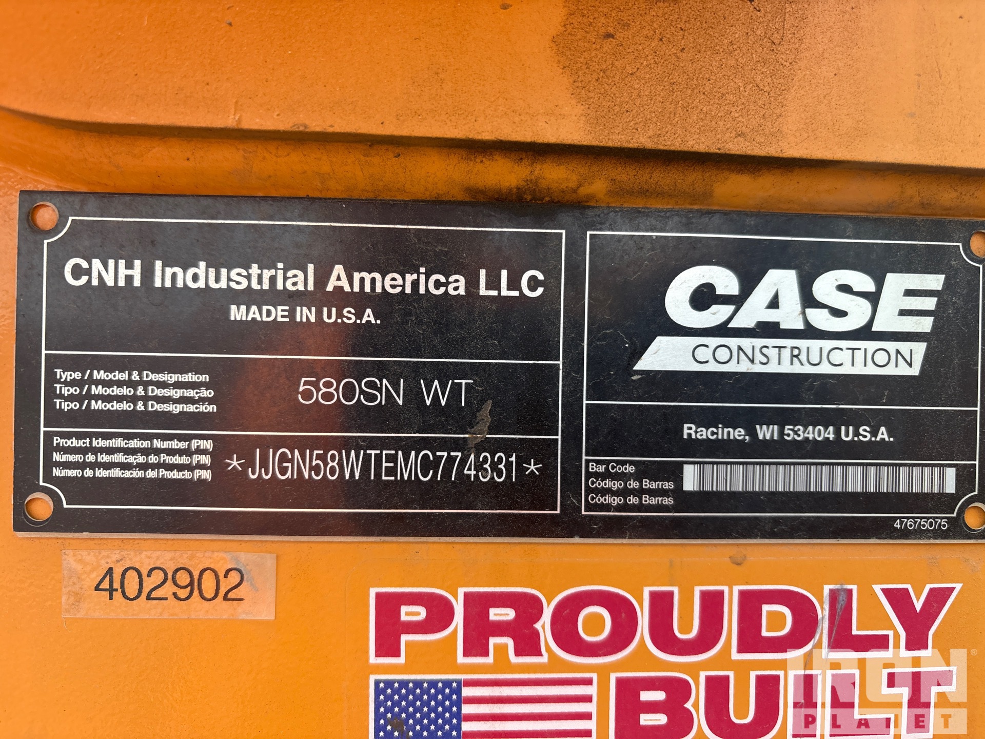 2021 Case 580SNWT
