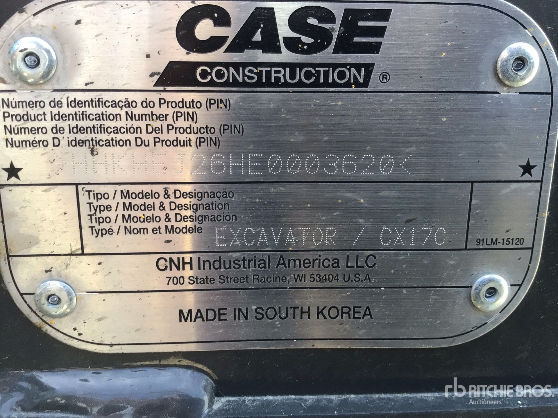 2022 Case CX17C