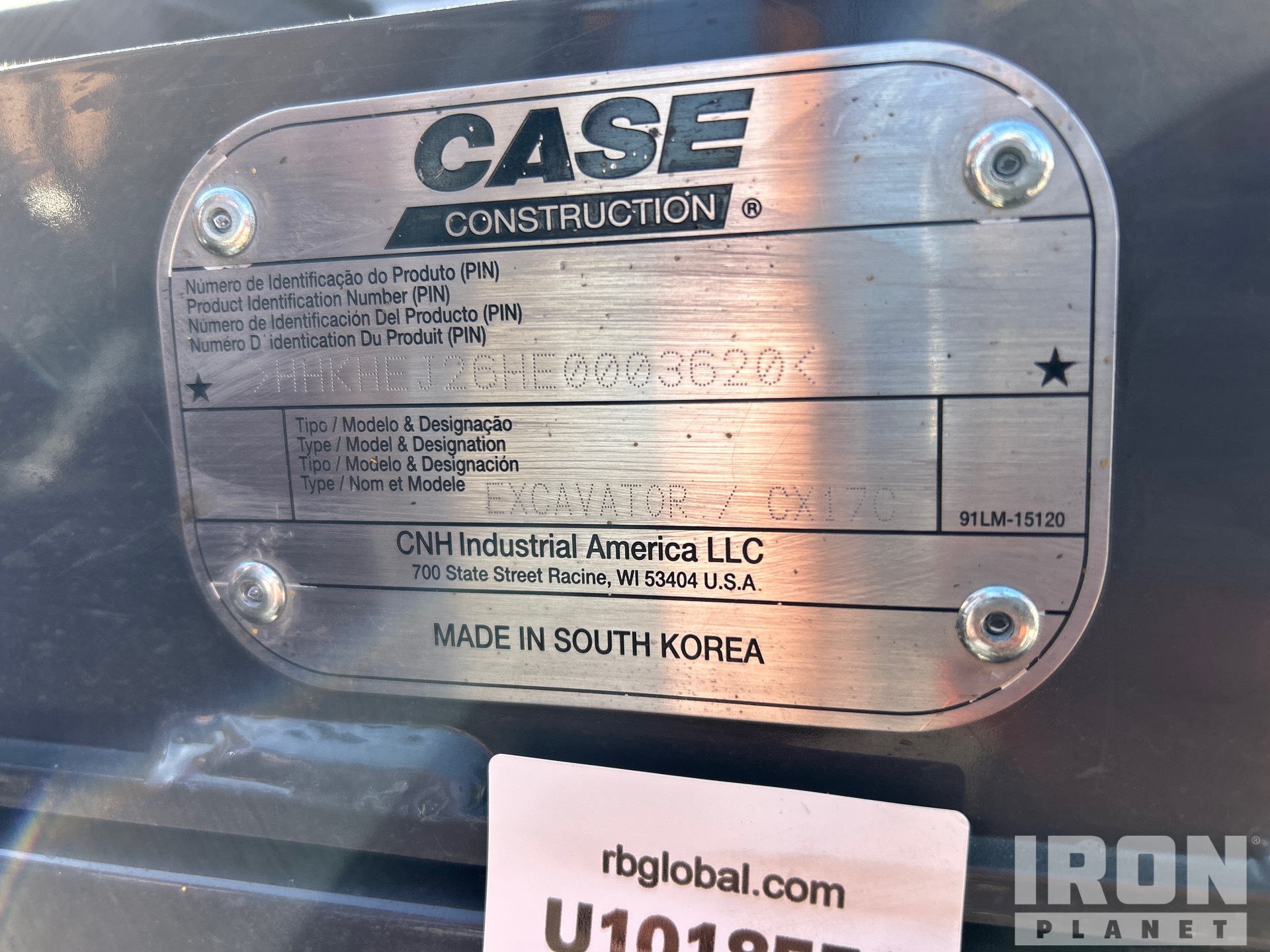 2022 Case CX17C