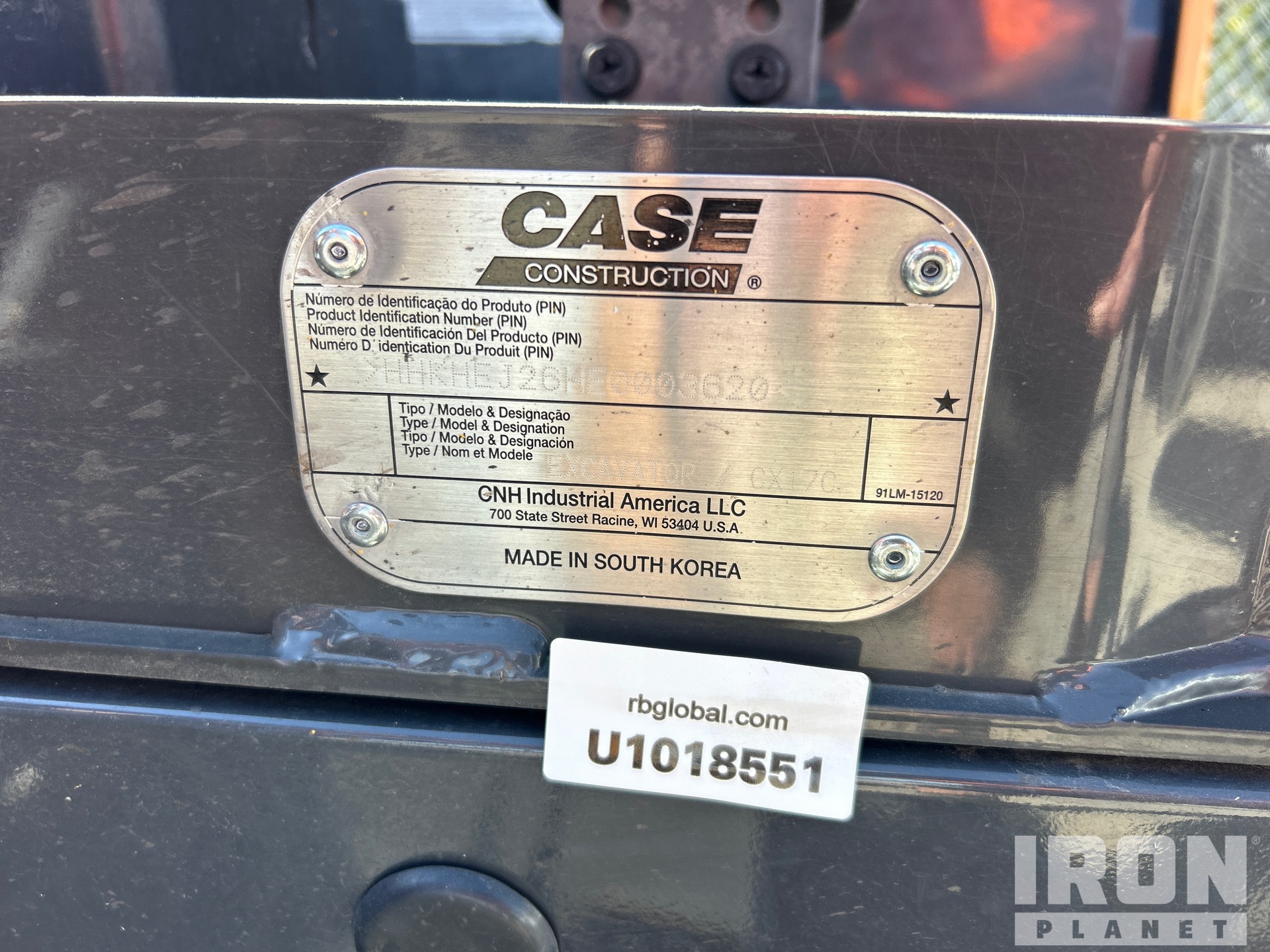 2022 Case CX17C
